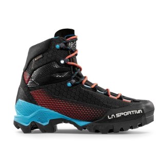 La Sportiva Aequilibrium ST Woman GTX ZFMS099K00P02 Black/Hibiscus La Sportiva