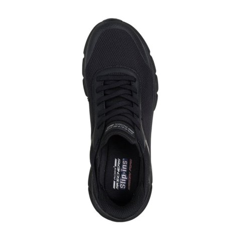 Skechers damskie sneakersy BOBS B FLEX HI LINEAR FORCE 117391 BBK Skechers