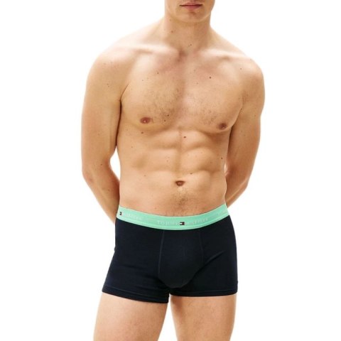 Tommy Hilfiger 3-Pack bokserki majtki męskie granatowe bawełna