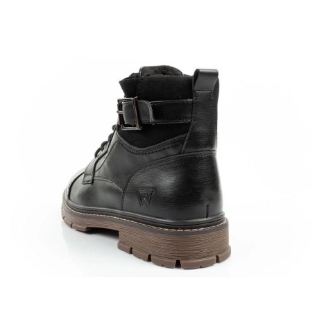 Wrangler Ryland buty męskie sztyblety trzewiki eleganckie ocieplane