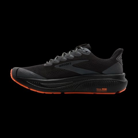Buty do biegania męskie Ghost 17 na asfalt czarne Brooks