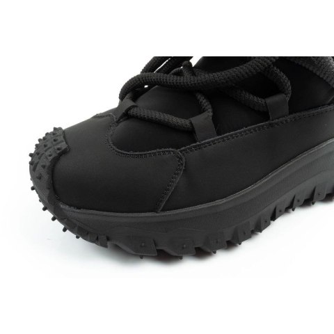 Lee Cooper buty sportowe damskie zimowe trekkingowe ocieplane czarne skóra naturalna