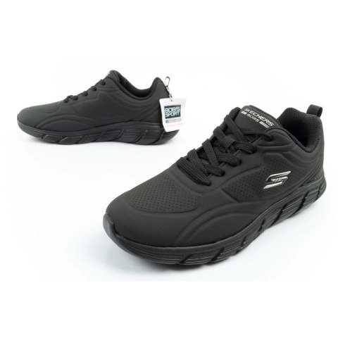 Skechers Bobs B Flex buty sportowe sneakersy damskie modne czarne Skechers