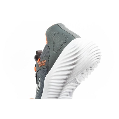 Skechers Bounder Slip-ins buty młodzieżowe sportowe dziecięce szare Skechers