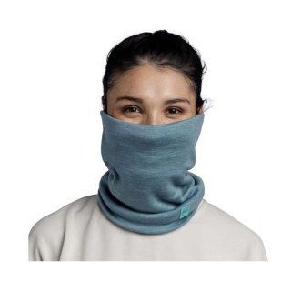 BUFF Chusta wielofunkcyjna MERINO HEAVYWEIGHT NECK WARMER SOLID POOL Buff
