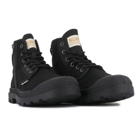 Palladium Pampa Detroit Zip 79500-008-M Black