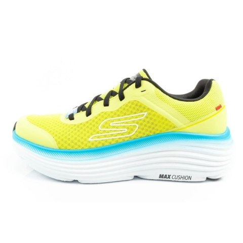 Skechers Max Cushioning buty męskie sportowe do biegania lekkie limonkowe Skechers