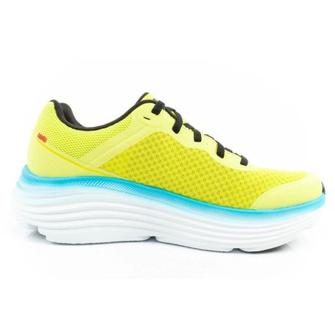 Skechers Max Cushioning buty męskie sportowe do biegania lekkie limonkowe Skechers