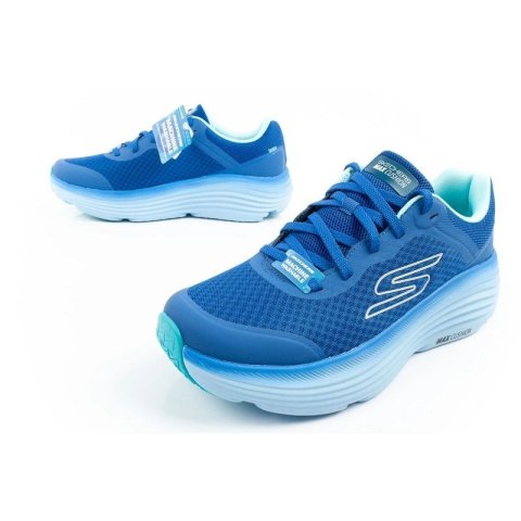 Skechers Max Cushioning buty męskie sportowe do biegania lekkie niebieskie Skechers