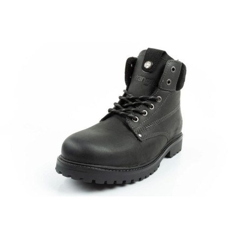 Wrangler Arch Fur buty męskie sztyblety trzewiki eleganckie ocieplane czarne