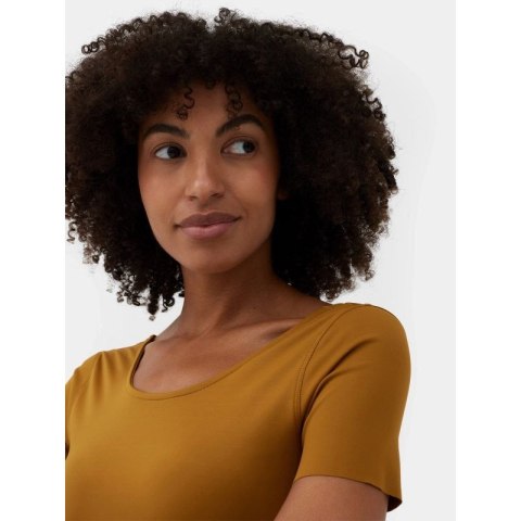 T-shirt crop top do jogi szybkoschnący damski 4F 4f