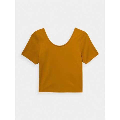 T-shirt crop top do jogi szybkoschnący damski 4F 4f