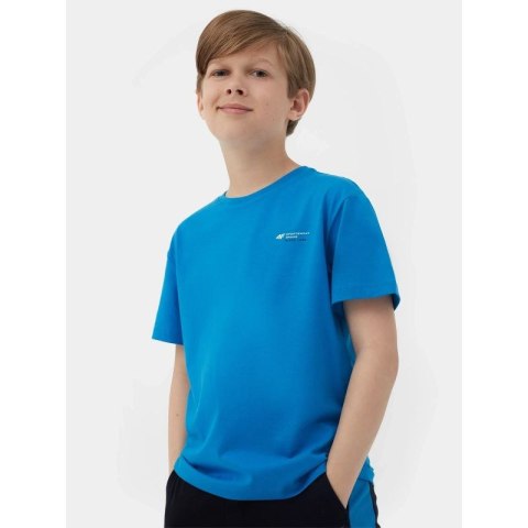 T-shirt z nadrukiem świecącym w ciemności chłopięcy 4F Junior 4f