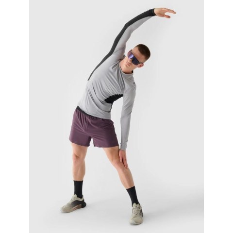 Longsleeve do biegania szybkoschnący męski 4F 4FWAW24TFLOM252-27S 4f