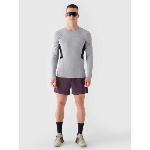 Longsleeve do biegania szybkoschnący męski 4F 4FWAW24TFLOM252-27S 4f
