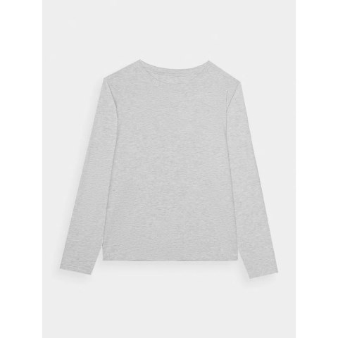 Longsleeve oversize gładki damski 4F 4FWMM00TLONF431-27M 4f