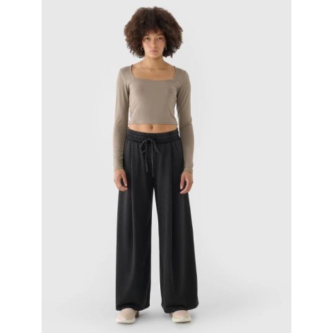 Longsleeve slim gładki damski 4F 4FRSS24TLONF499-82S 4f