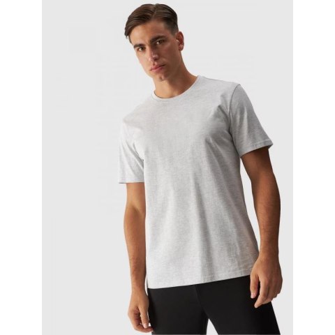 T-shirt regular z nadrukiem męski 4F 4FWMM00TTSHM1844-27M 4f