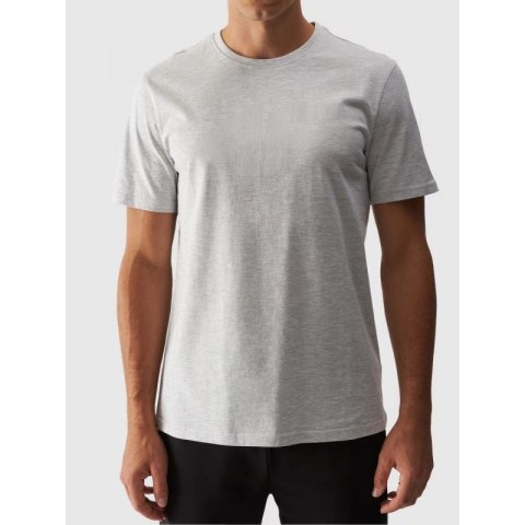 T-shirt regular z nadrukiem męski 4F 4FWMM00TTSHM1844-27M 4f
