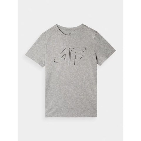 T-shirt z nadrukiem chłopięcy 4F Junior 4FJWMM00TTSHM1627-27M 4f