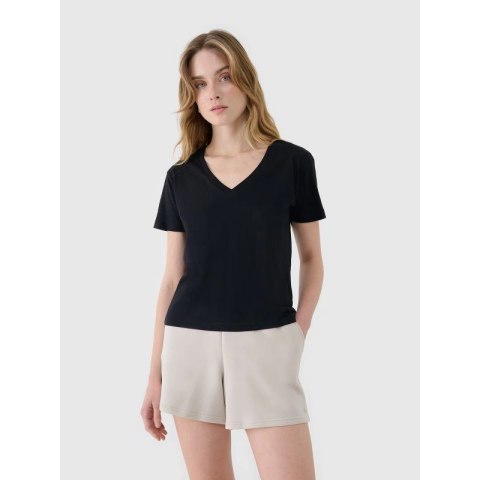T-shirt damski oversize z modalem 4F 4FWSS25TTSHF1992-20S 4f