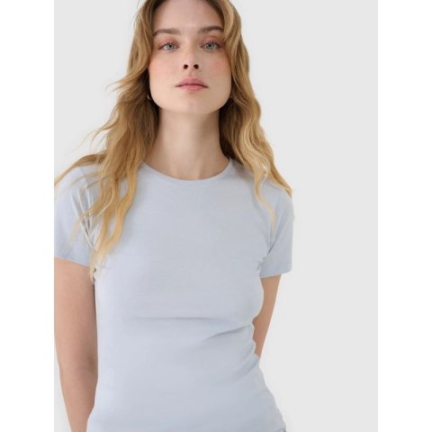 T-shirt damski slim z modalem 4F 4FWSS25TTSHF1995-34S 4f