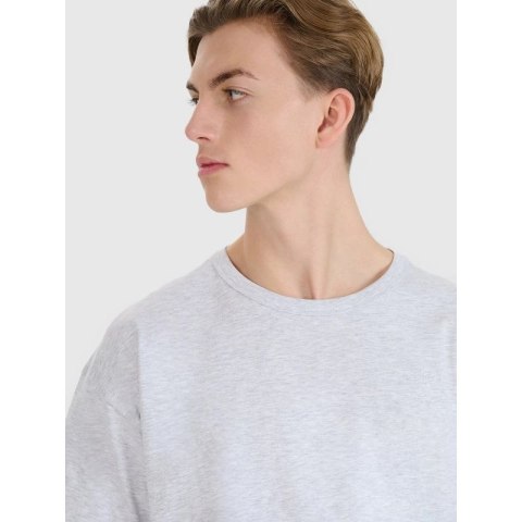 T-shirt oversize gładki uniseks 4F 4FWSS25TTSHU1972-27M 4f