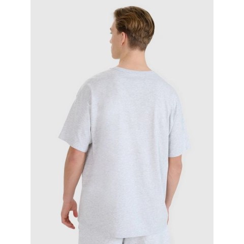 T-shirt oversize gładki uniseks 4F 4FWSS25TTSHU1972-27M 4f