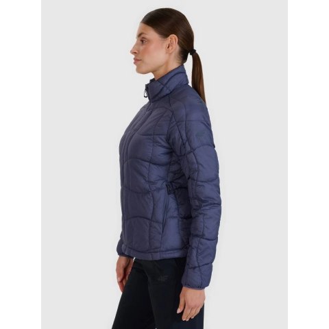 Kurtka puchowa trekkingowa z wypełnieniem Primaloft Silver damska 4F 4FWSS25TDJAF531-22S 4f