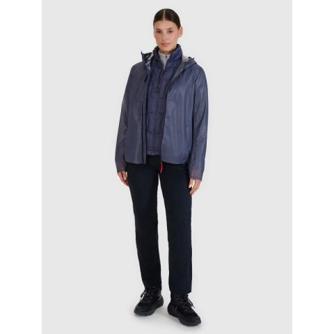 Kurtka puchowa trekkingowa z wypełnieniem Primaloft Silver damska 4F 4FWSS25TDJAF531-22S 4f