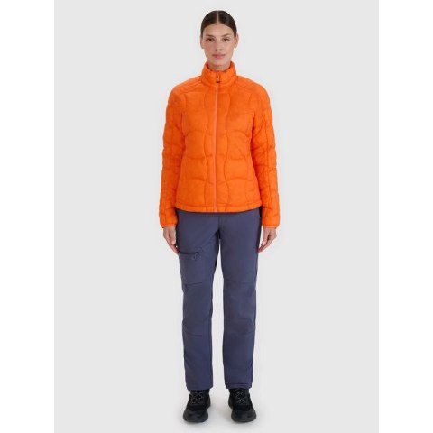 Kurtka puchowa trekkingowa z wypełnieniem Primaloft Silver damska 4F 4FWSS25TDJAF531-70S 4f