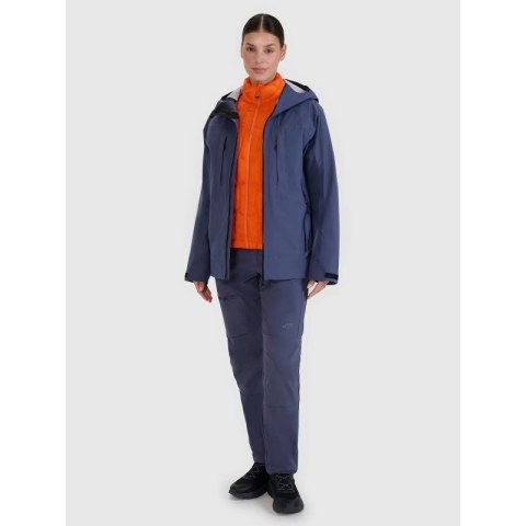Kurtka puchowa trekkingowa z wypełnieniem Primaloft Silver damska 4F 4FWSS25TDJAF531-70S 4f
