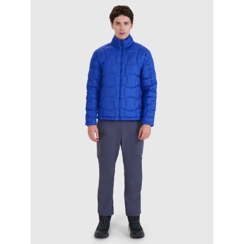 Kurtka puchowa trekkingowa z wypełnieniem Primaloft Silver męska 4F 4FWSS25TDJAM527-36S 4f