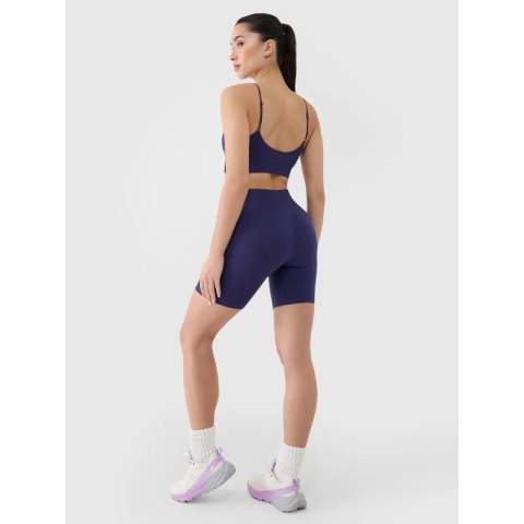 Legginsy kolarki bezszwowe treningowe damskie 4F 4FWSS25TFSTF014-30S 4f