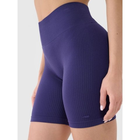 Legginsy kolarki bezszwowe treningowe damskie 4F 4FWSS25TFSTF014-30S 4f