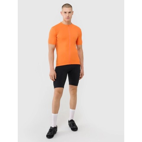 Legginsy krótkie rowerowe z żelowo-piankową wkładką męskie 4F 4FWSS25TFSTM030-20S 4f