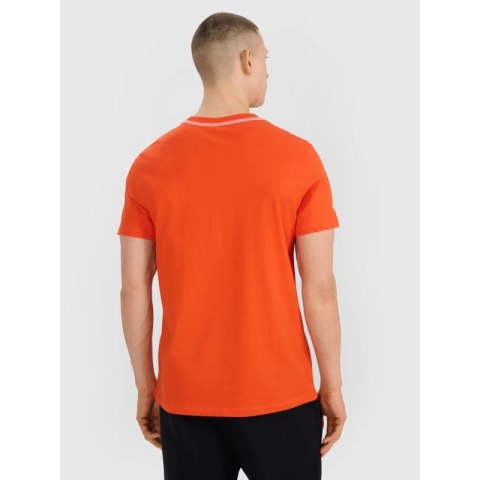 T-shirt regular z nadrukiem męski 4F 4FRSS25TTSHM3092-70S 4f