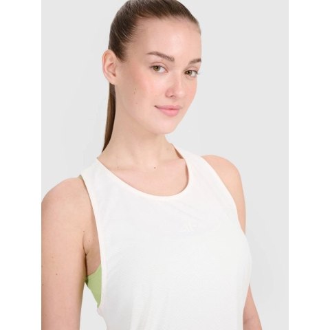 Top damski treningowy oversize szybkoschnący 4F 4FWSS25TFSLF412-11S 4f