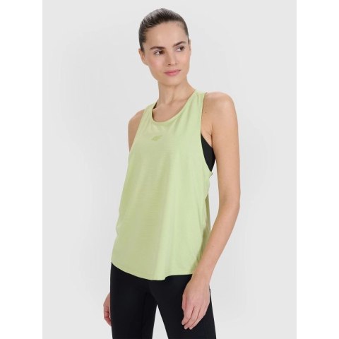 Top damski treningowy oversize szybkoschnący 4F 4FWSS25TFSLF412-42S 4f