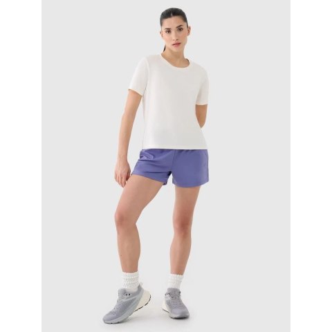 Koszulka damska treningowa oversize szybkoschnąca 4F 4FRSS25TFTSF1236-11S 4f