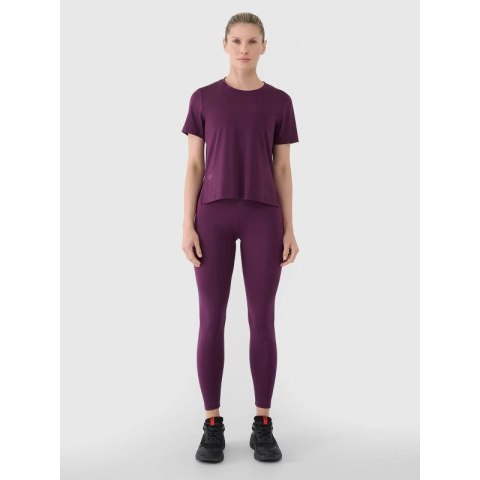 Koszulka damska treningowa oversize szybkoschnąca 4F 4FRSS25TFTSF1236-50S 4f