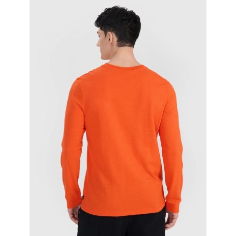 Longsleeve oversize gładki męski 4F 4FRSS25TLONM518-70S 4f
