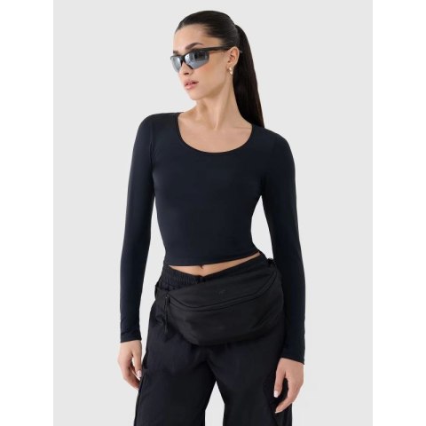 Longsleeve slim gładki damski 4F 4FRSS25TLONF511-20S 4f