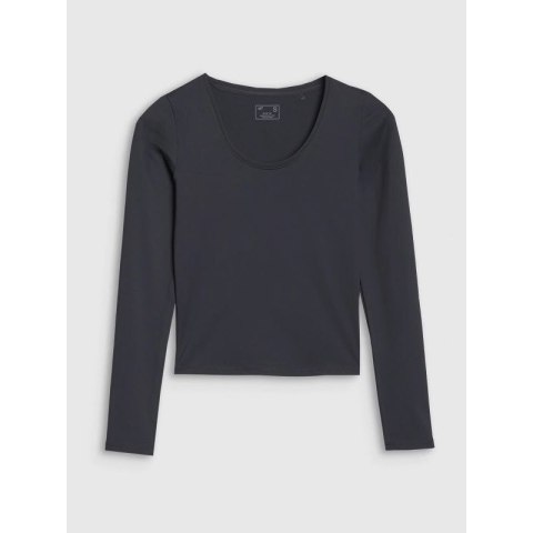 Longsleeve slim gładki damski 4F 4FRSS25TLONF511-20S 4f