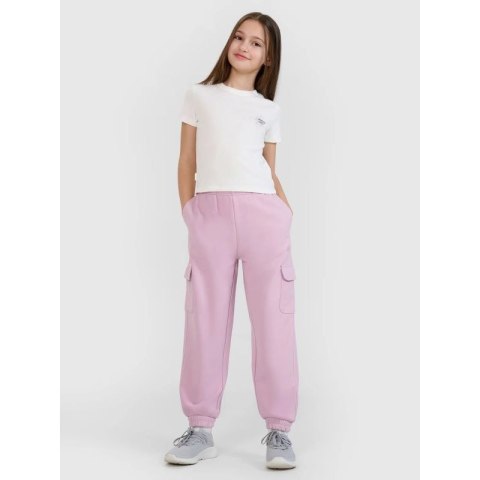 Spodnie dresowe joggery dziewczęce 4F 4FJWSS25TTROF1135-52S 4f