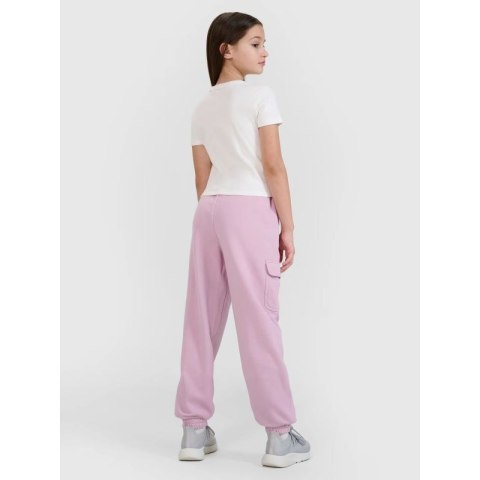 Spodnie dresowe joggery dziewczęce 4F 4FJWSS25TTROF1135-52S 4f