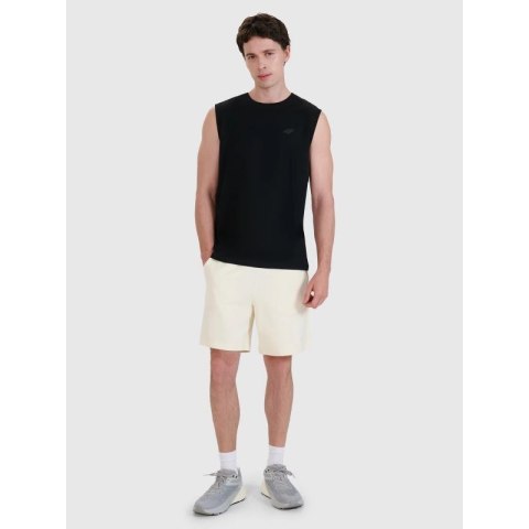 Tank top regular gładki męski 4F 4FWMM00TSLEM125-20S 4f