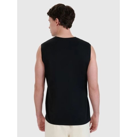 Tank top regular gładki męski 4F 4FWMM00TSLEM125-20S 4f