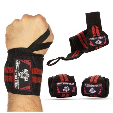 Elastyczne usztywniacze / ściągacze nadgarstka | Black/Red