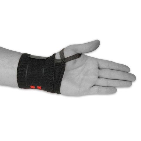Elastyczne usztywniacze / ściągacze nadgarstka | Black/Red